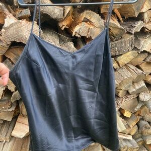 Sexy Silk Cami Navy Sz 4